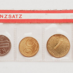 M01 Austria set monetarie 7 monede 1979 2, 5, 10, 50 groschen 1, 5, 10 Schilling