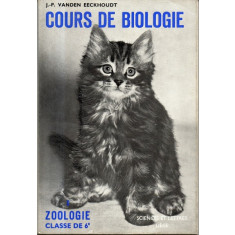 Cours de biologie - Jean Pierre Vanden Eeckhoudt (zoologie, clasa 6, text in limba franceza)