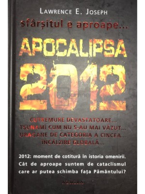 Lawrence E. Joseph - Apocalipsa 2012 (Editia: 2012) foto