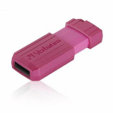 Cumpara ieftin Memorie USB VERBATIM PINSTRIPE 64GB USB2.0 PINK 49962