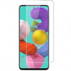 Folie sticla securizata Samsung Galaxy A51 Transparent foto