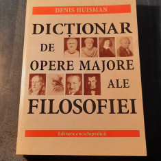 Dictionar de opere majore ale filosofiei Denis Huisman