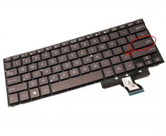 Tastatura laptop pentru Asus Zenbook UX21 UX21A maro fara rama foto