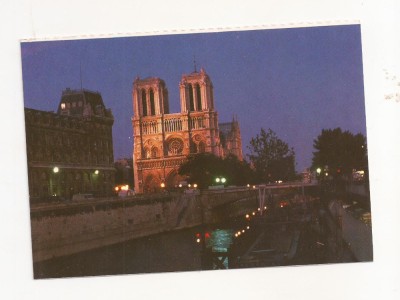 FA18-Carte Postala- FRANTA - Paris, Notre Dame, necirculata foto