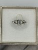 INEL AUR ALB 18K + 1 DIAMANT = 1CT - VVS1 + 10 diamante = 0.70CT + Certificat !, 46 - 56
