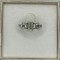 INEL AUR ALB 18K + 1 DIAMANT = 1CT - VVS1 + 10 diamante = 0.70CT + Certificat !