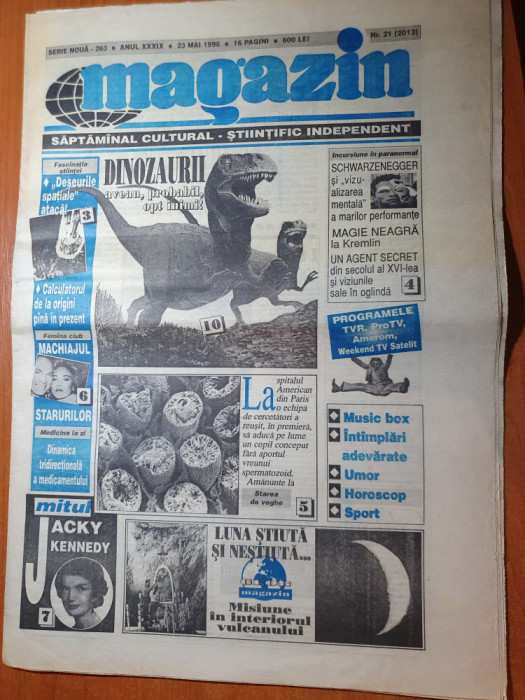 ziarul magazin 23 mai 1996