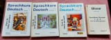 Sprachkurs deutsch 3 Volume + Glosar. Curs de limba germana. Editura Tehnica, 1994 - Ulrich Haussermann
