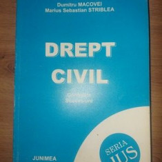 Drept civil Contracte ,succesiuni - Dumitru Macovei, Marius Sebastian Striblea