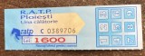 QW29 - Bilet de colectie - transporturi - transport local - Ploiesti - bilet calatorie RATP
