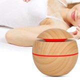 Cumpara ieftin Umidificator si Difuzor de aroma ,120 ml lemn deschis
