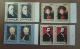 TIMBRE ROMANIA MNH LP1604/2003 PERSONALITATI ( I ) SERIE IN PERECHE, Nestampilat