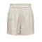Pantaloni scurti cu talie inalta pentru femei ONLY Onltokyo, casual, bej, S - OUTLET