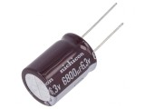Condensator Electrolitic Low ESR 6800uF 6.3V THT
