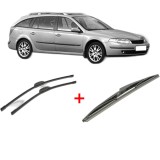 Cumpara ieftin Set 3 stergatoare RENAULT LAGUNA II Grandtour (KG0/1_) 2001-2007, parbriz si luneta, Bosch Twin