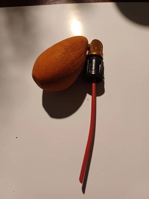 CY - Atomizor mai vechi URSS pentru sticla parfum / para depreciata (coapta😊) foto