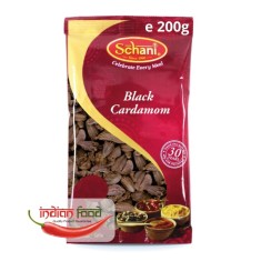 Schani Black Cardamom Cardamom Negru Intreg 200g