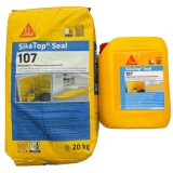 Mortar bicomponent Sika Top Seal 107 gri A+B, 25 kg