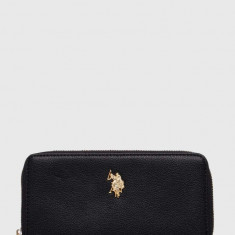 U.S. Polo Assn. portofel femei, culoarea negru