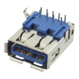 Conector USB A, USB 3.0, pentru PCB, NINIGI, USBA-G3.0/1, T138165