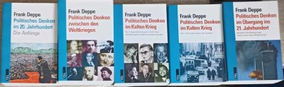 POLITISCHES DENKEN IM 20. JAHRHUNDERT VOL.1-4-FRANK DEPPE foto