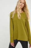Cumpara ieftin Tiger Of Sweden bluza femei, culoarea verde, neted