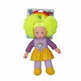 Papusa cu par galben, Dollz n More, Rainbow, 35 cm