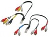 Kit RCA Alpine ALPINE.01 pentru INA-W900/W910R/IVA-W520R, Conectare Difuzoare, Subwoofer, AUX, Cabluri 10/12 pini