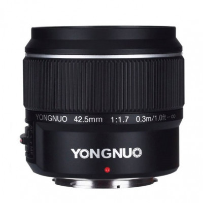 Obiectiv foto Yongnuo YN 42.5mm f1.7 pentru M4/3 DESIGILAT foto