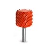 Valec Zaoblen&aacute; hrana pr-25,4 mm stopka 6mm, Granulatie Saburr FOARTE ASPRA - PORTOCALIE