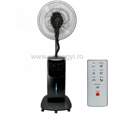 Ventilator cu umidificare, negru, 45 cm, 90 W foto