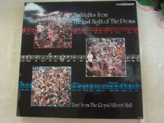HIGHLIGHTS - Live From The Royal Albert Hall - Vinil EMI Anglia