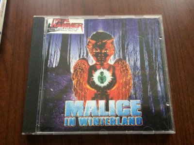 malice in winterland promo Metal Hammer cd disc selectii muzica heavy metal VG+ foto