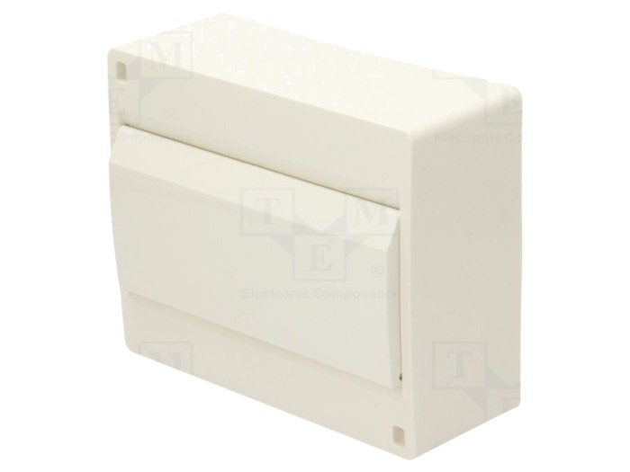 Carcasă pentru aparatură modulară IP40, 10 module