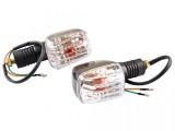 Set lampi semnalizare-negre, geam transparent