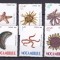 Mozambic 1982 fauna marina MI 913-918 MNH