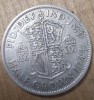 Marea Britanie Half of Crown 1944 argint, Europa