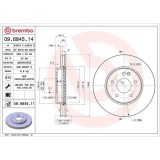 Set disc frana Mercedes Clasa C (W202) 03.93-05.00, Clasa C T-Model (S202) 06.96-03.01, Clk (C208) 06.97-12.03, Clk Convertible (A208) 03.98-03.02, C, BREMBO