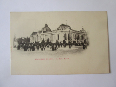 Carte postala necirculata Paris-Expozitia Universala 1900-Micul Palat foto