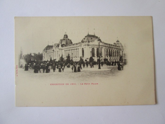 Carte postala necirculata Paris-Expozitia Universala 1900-Micul Palat