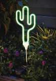 Lampa solara LED Neon Cactus, Streetwize