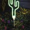 Lampa solara LED Neon Cactus