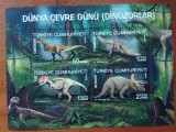 TURCIA-''ERA DINOZAURILOR''COLITA.-MNH LUX-NESTAMPIL.-VEZI SCAN
