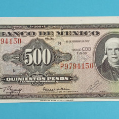 Mexic 500 Pesos 1977 'Palatul mineritului' UNC serie: P9794150