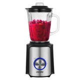 Blender Mesko, MS 4080, 600 W, sticla, 1.5 L, negru/silver, Adler