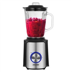 Blender Mesko, MS 4080, 600 W, sticla, 1.5 L, negru/silver
