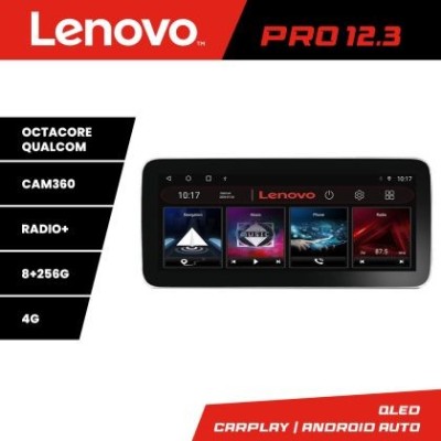 Navigatie vw multivan 2003-2015 K-multivan Lenovo PRO 8+256 12.3 inch qled android 4G DSP gps internet CarStore Technology foto