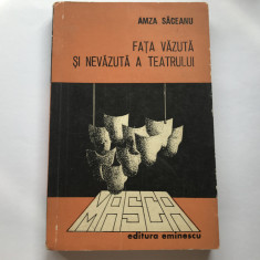 Fata vazuta si nevazuta a teatrului - Amza Saceanu