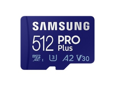 SAMSUNG PRO Plus microSD 512GB Up to 180MB/s Read and 130MB/s Write speed with Class 10 4K UHD incl. Card reader 2023 &amp;amp;quot;MB-MD512SB/WW&amp;amp;quot; (timbr foto