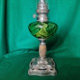 LAMPA CU PETROL PENTRU INTERIOARE - FRANTA anii 1900